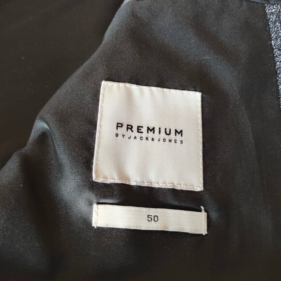 EUC men's blazer in dark grey - Picture 4 of 5